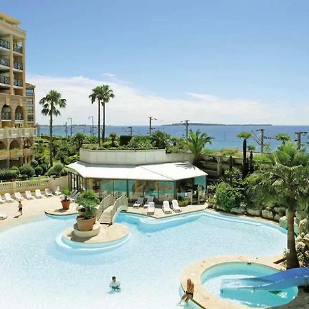 Zen Beach Cannes Sea View Apartment Beach In Front X2 Pools-Ac-Clim-Wifi-Free Parking Inside Dış mekan fotoğraf