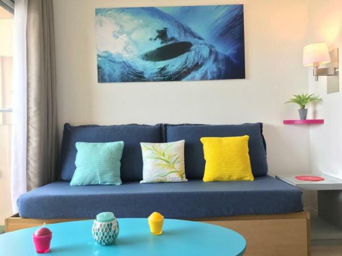 Zen Beach Cannes Sea View Apartment Beach In Front X2 Pools-Ac-Clim-Wifi-Free Parking Inside Dış mekan fotoğraf